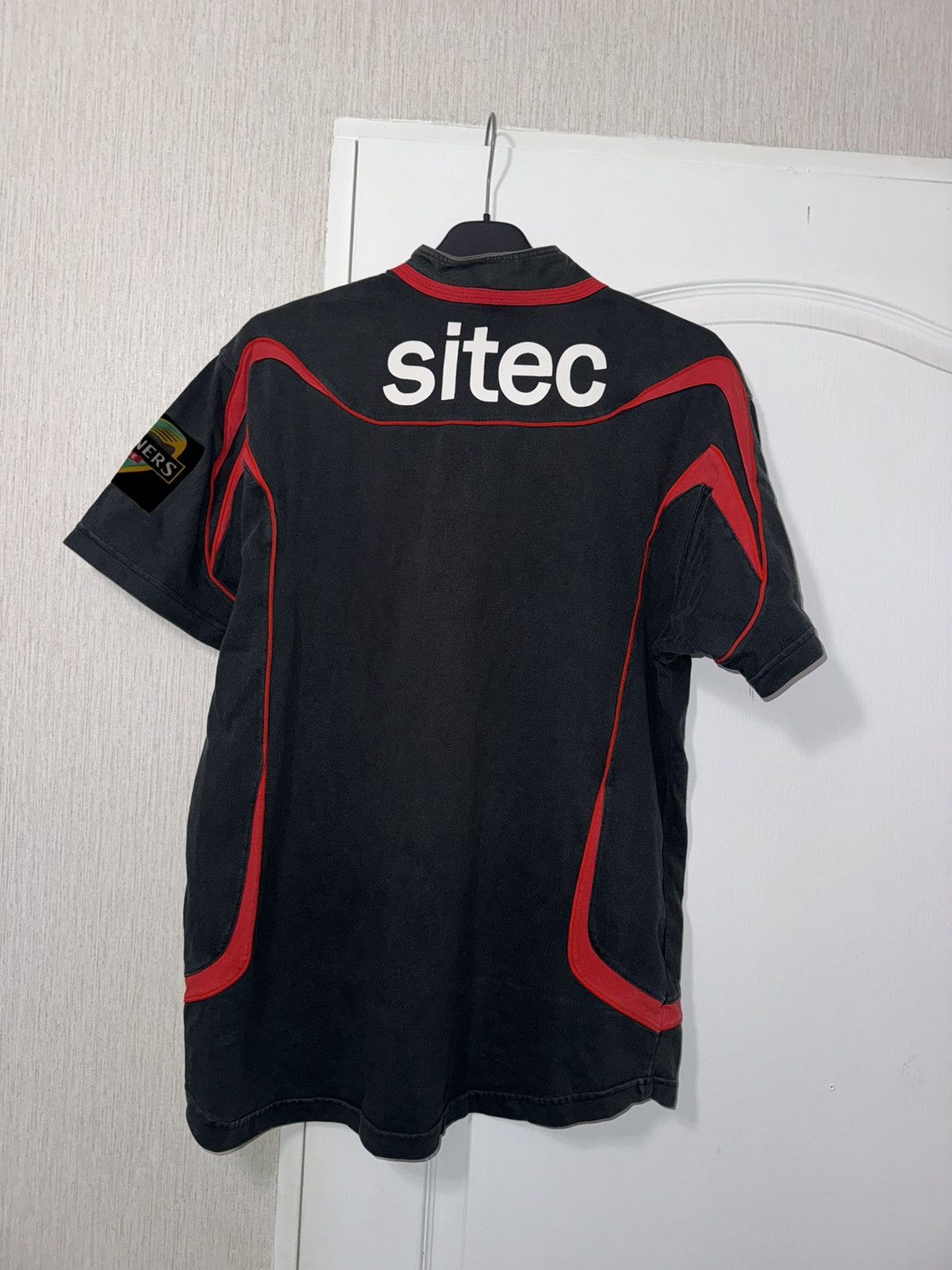 Vintage Edinburgh Union 2009 Black Rhino Rugby Jersey Maillot L sz Size US L / EU 52-54 / 3 - 12 Thumbnail