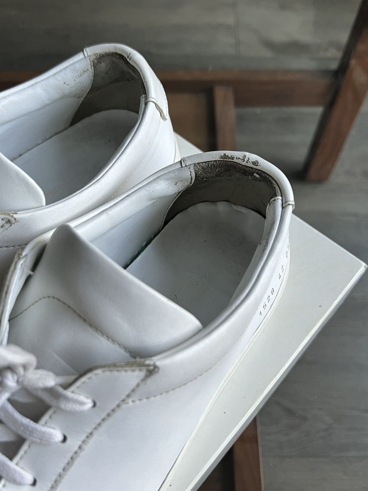 Common Projects Common Projects - Achilles Low top sneakers (white) Size US 9 / EU 42 - 13 Thumbnail