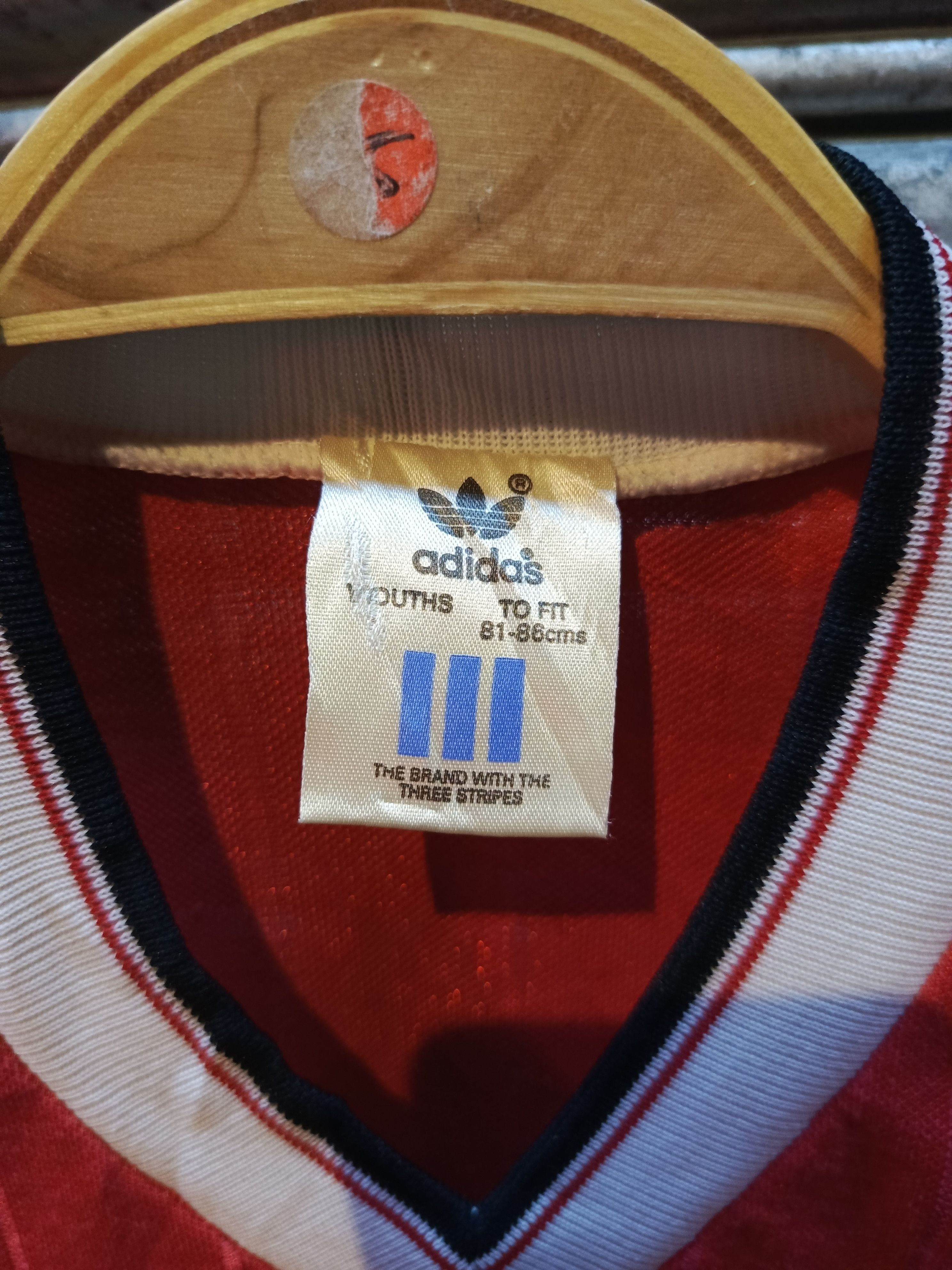 Adidas vintage 1982-1984 Manchester United home Size US XS / EU 42 / 0 - 9 Thumbnail