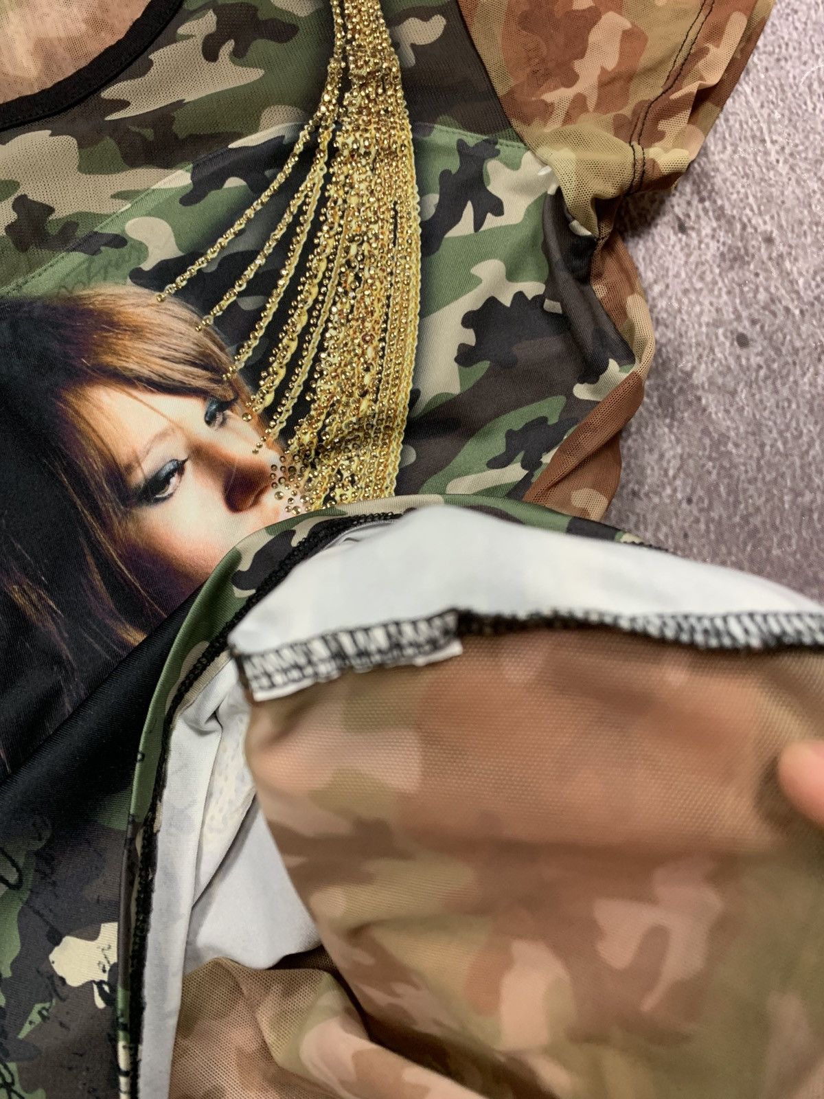 Roberto Cavalli Roberto Cavalli Tee Vintage Military T-shirt Y2k Tops Size S / US 4 / IT 40 - 7 Thumbnail