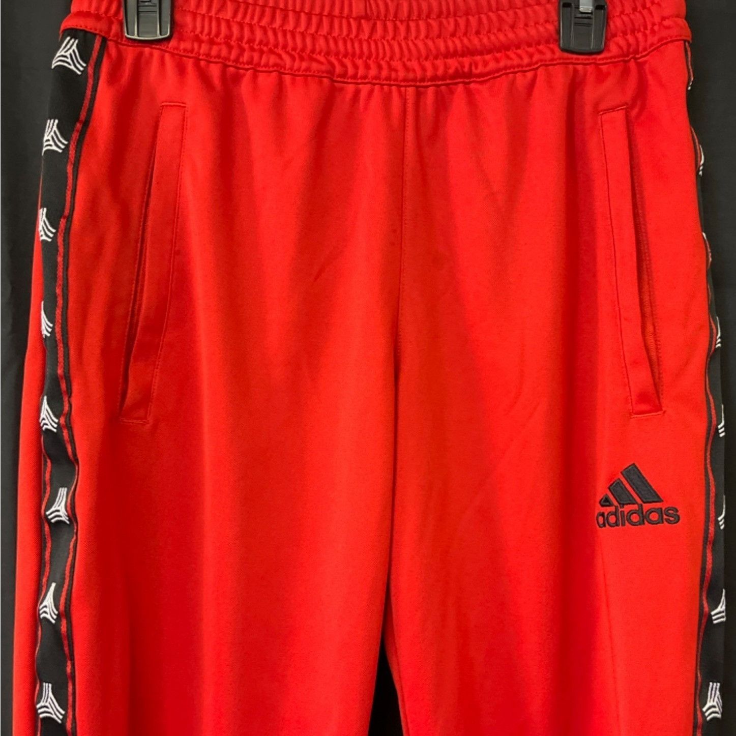Adidas Adidas Tango Tape Club House Men's Red Sweatpants/Joggers Sz Size US 29 - 2 Thumbnail