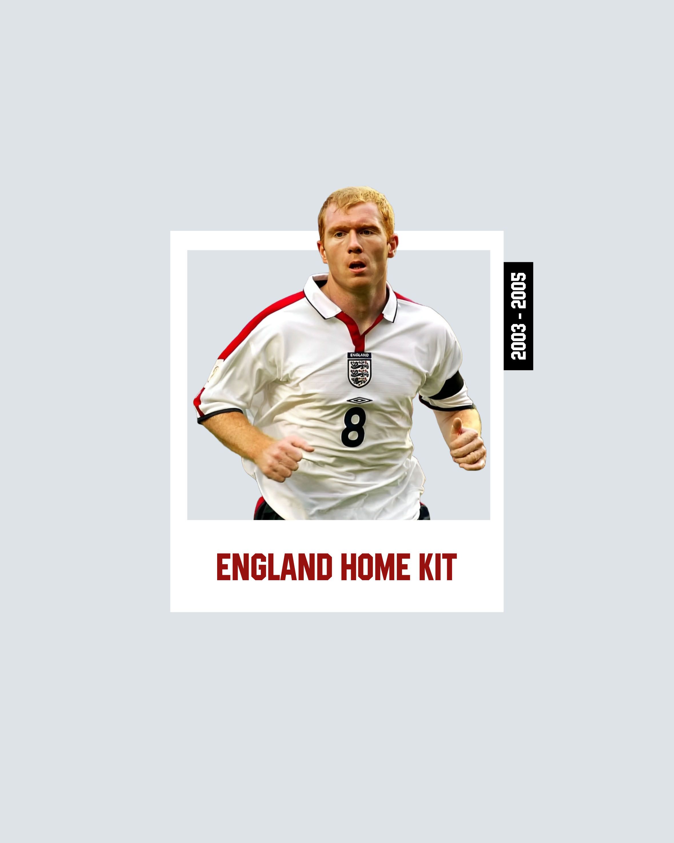 Umbro England Home Kit 2003 2004 2005 Size US L / EU 52-54 / 3 - 7 Thumbnail