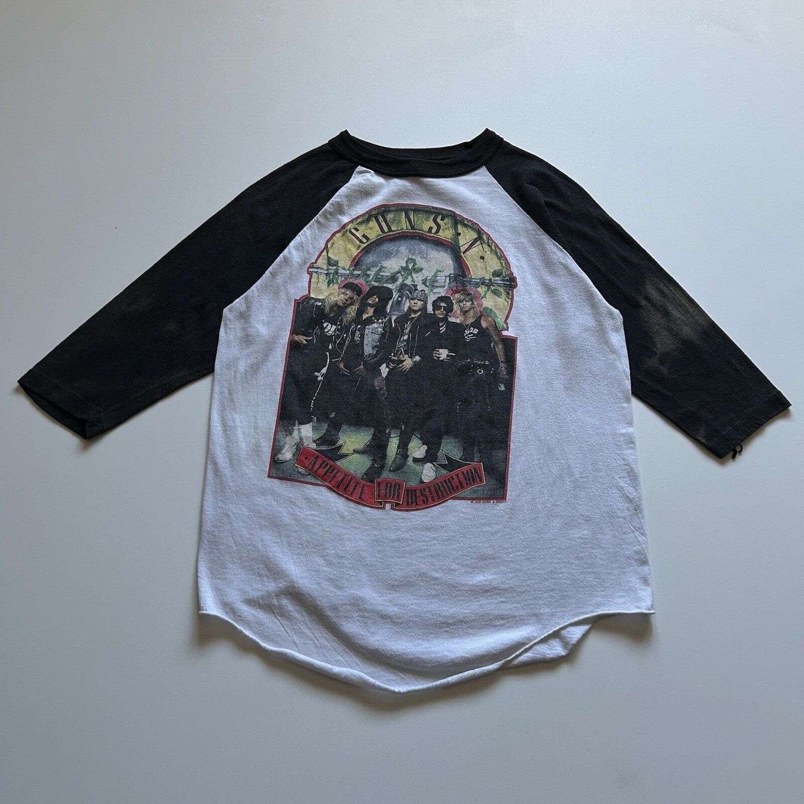 Vintage 80s Guns N Roses Welcome To The Jungle T Shirt Small