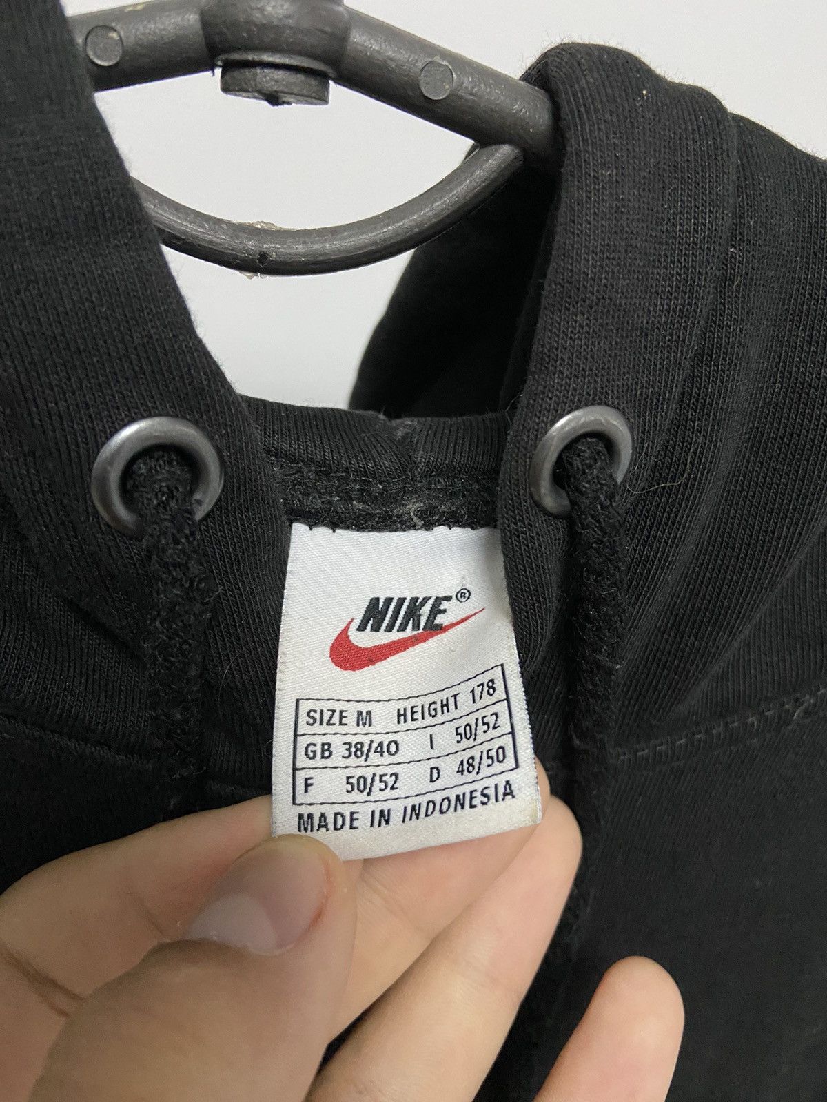 Nike × Vintage Nike Vintage Hoodie small swoosh Logo Size US M / EU 48-50 / 2 - 5 Thumbnail