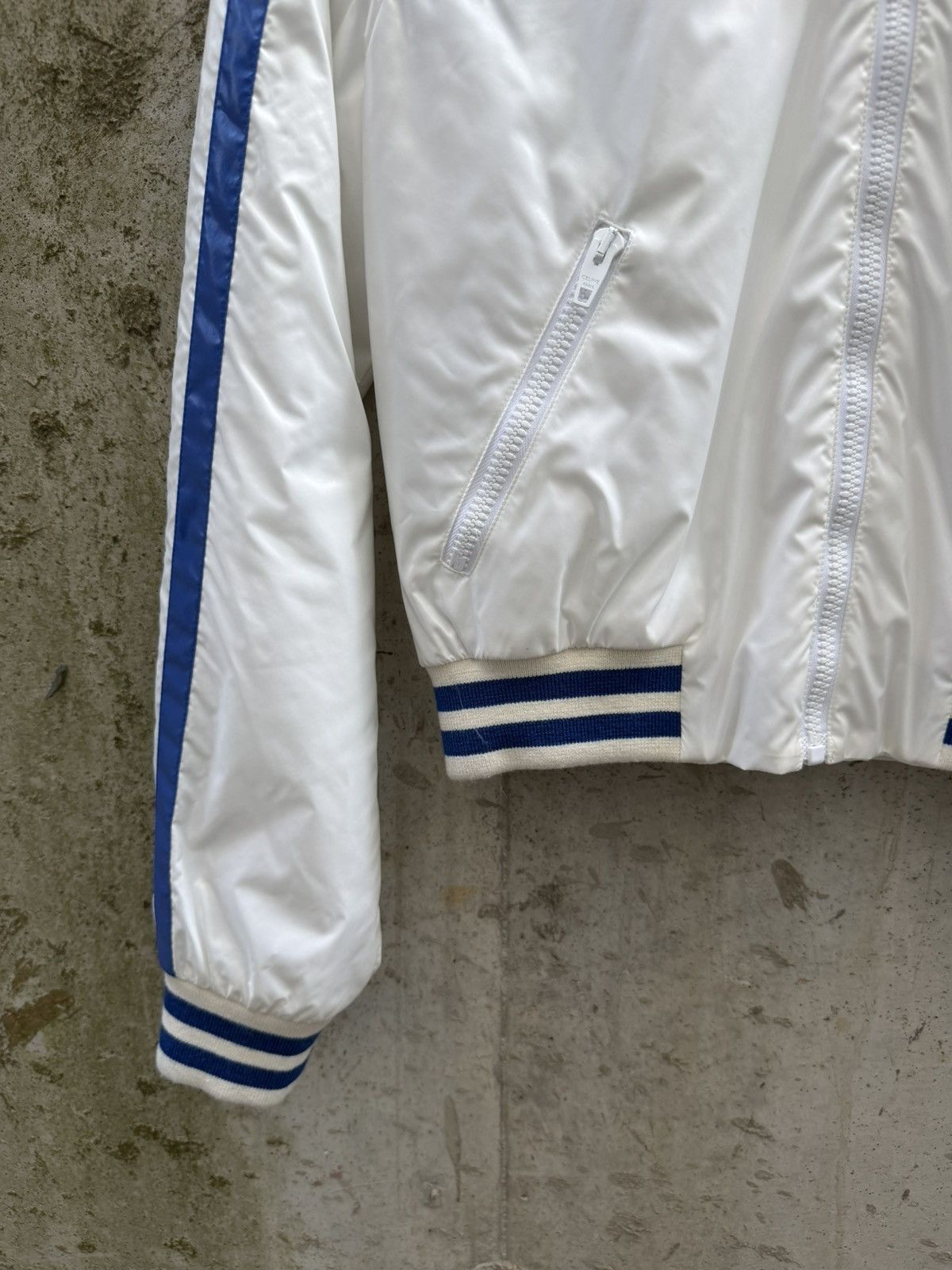 Celine SS24 Celine Striped Cropped Nylon Puffer Size XS / US 0-2 / IT 36-38 - 5 Thumbnail