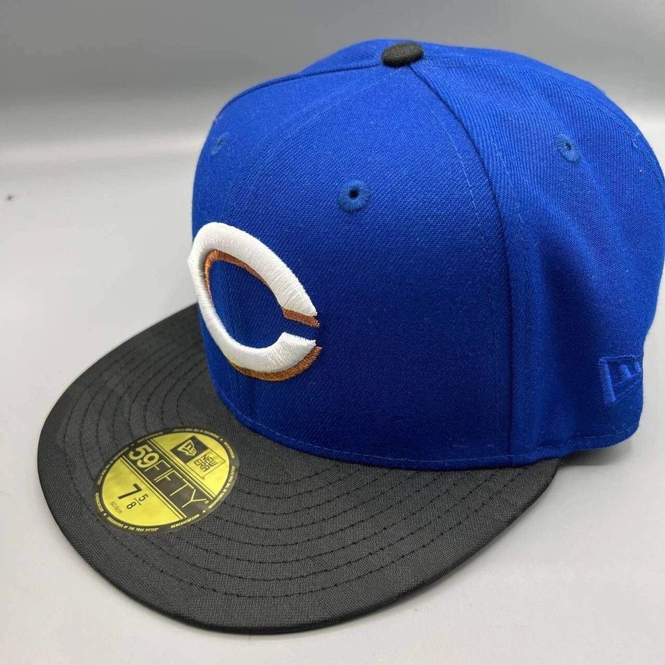 New Era Cincinnati Reds Hat Men 7 5/8 59Fifty New Era MLB Fitted Cap Size ONE SIZE - 4 Thumbnail