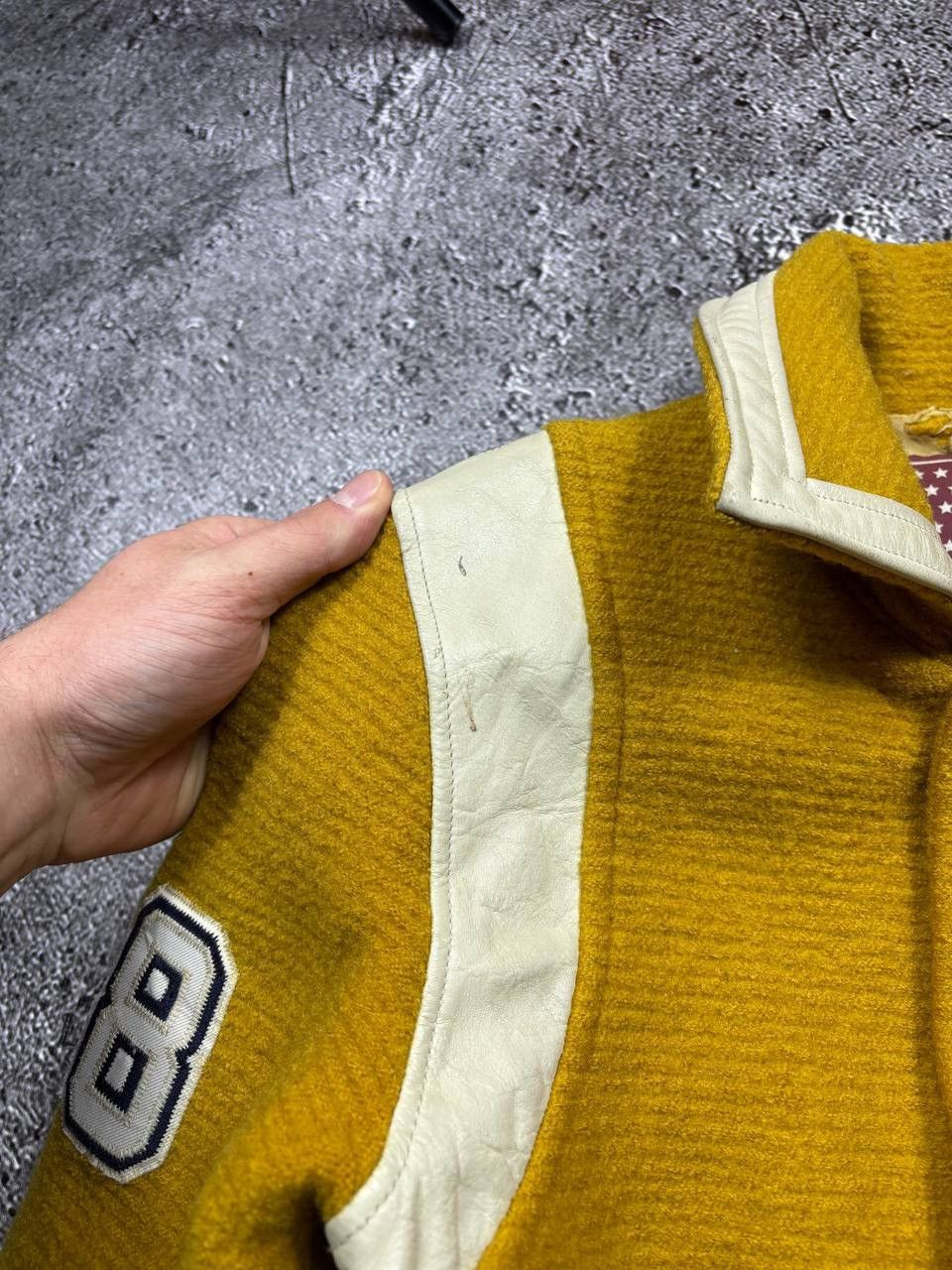 Hysteric Glamour Vintage 80s Hysteric Glamour Heavy Wool Varsity Jacket Size S / US 4 / IT 40 - 5 Thumbnail