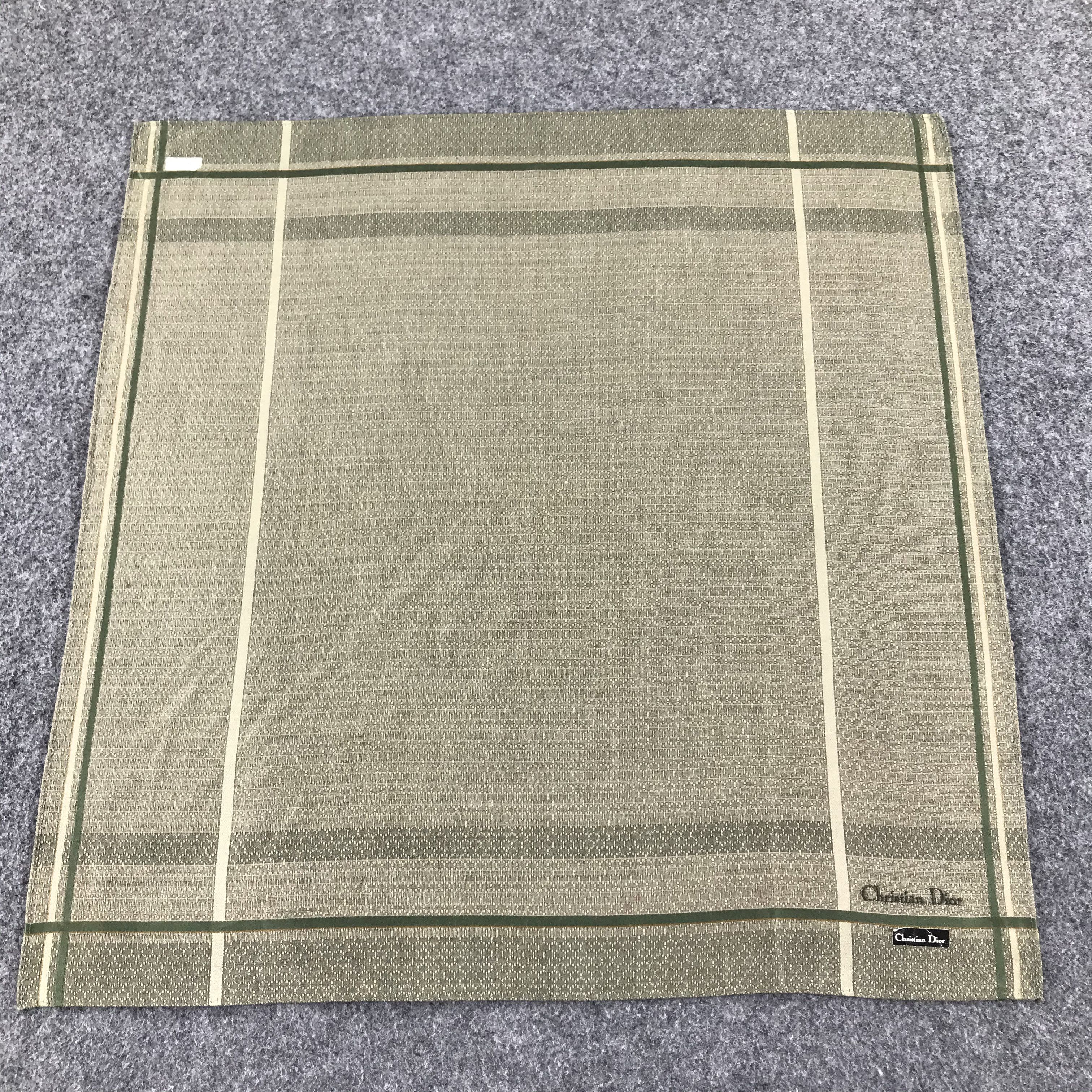 Christian Dior Monsieur Christian Dior Handkerchief Neckerchief Bandana H440 Size ONE SIZE - 3 Thumbnail