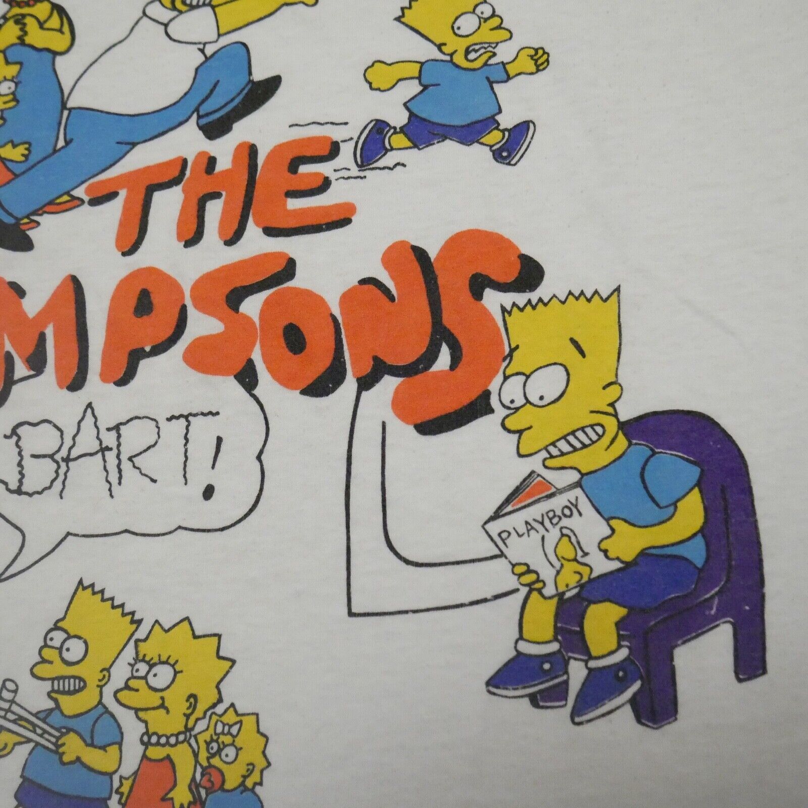 Other Vintage The Simpsons T-Shirt Artwork Bart Cartoon Groening Size US M / EU 48-50 / 2 - 5 Thumbnail