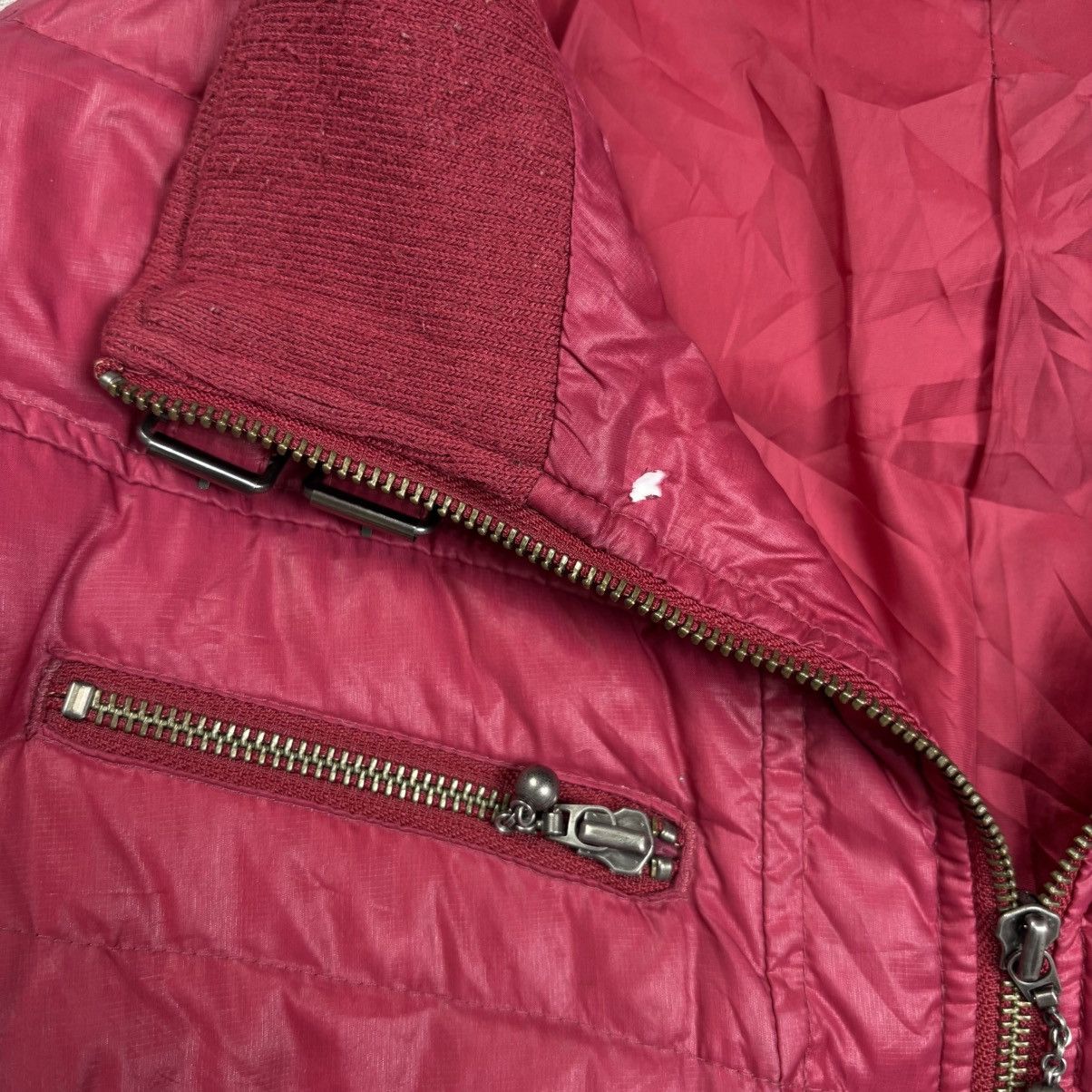 BUFFALO BOBS 2000s Hideways Nicole - Vkei Style Red Rider Puffer Jacket Size US M / EU 48-50 / 2 - 8 Thumbnail