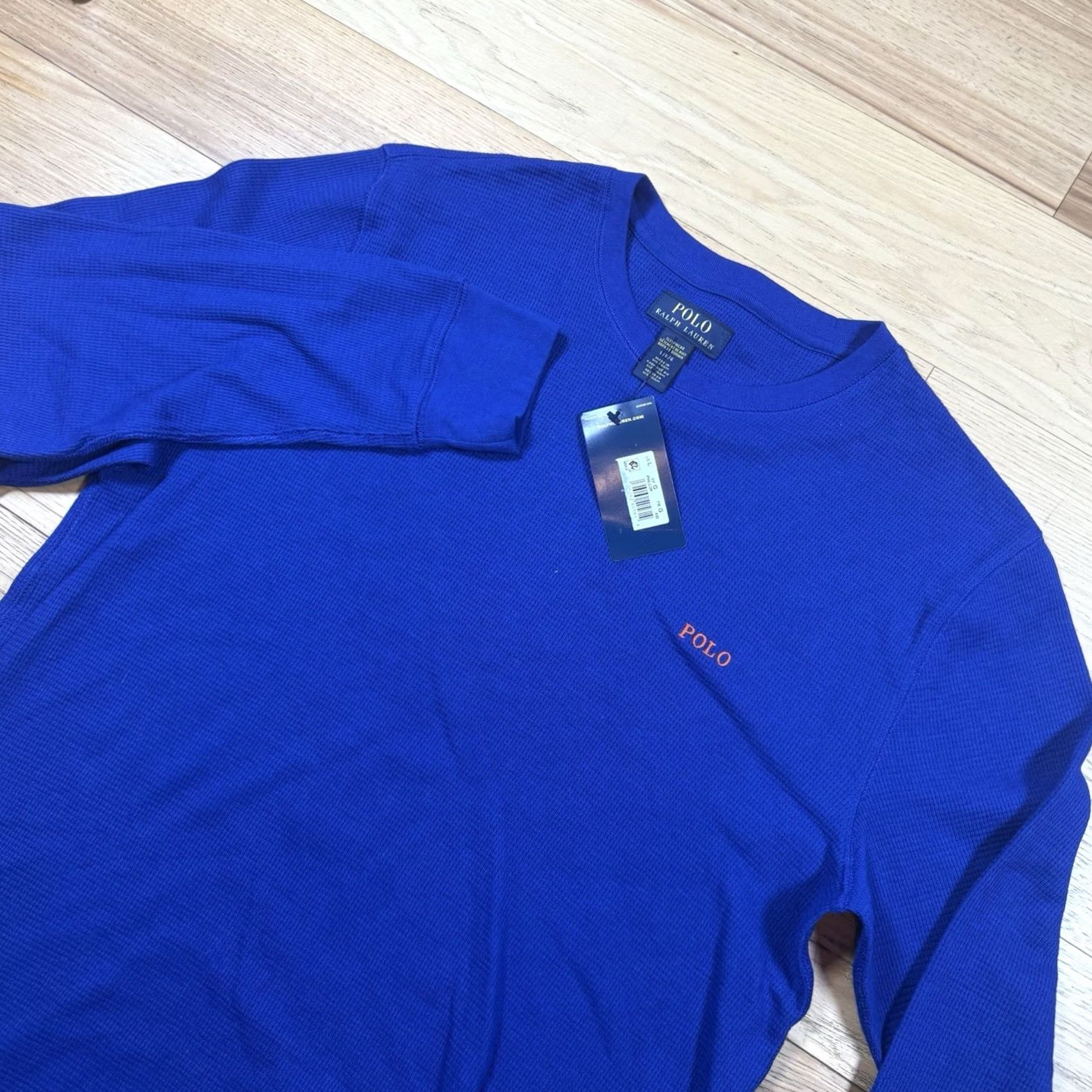 Ralph Lauren Ralph Lauren Polo Thermal Sleepwear T-Shirt Mens Large Blue New With Tags Size US L / EU 52-54 / 3 - 2 Thumbnail