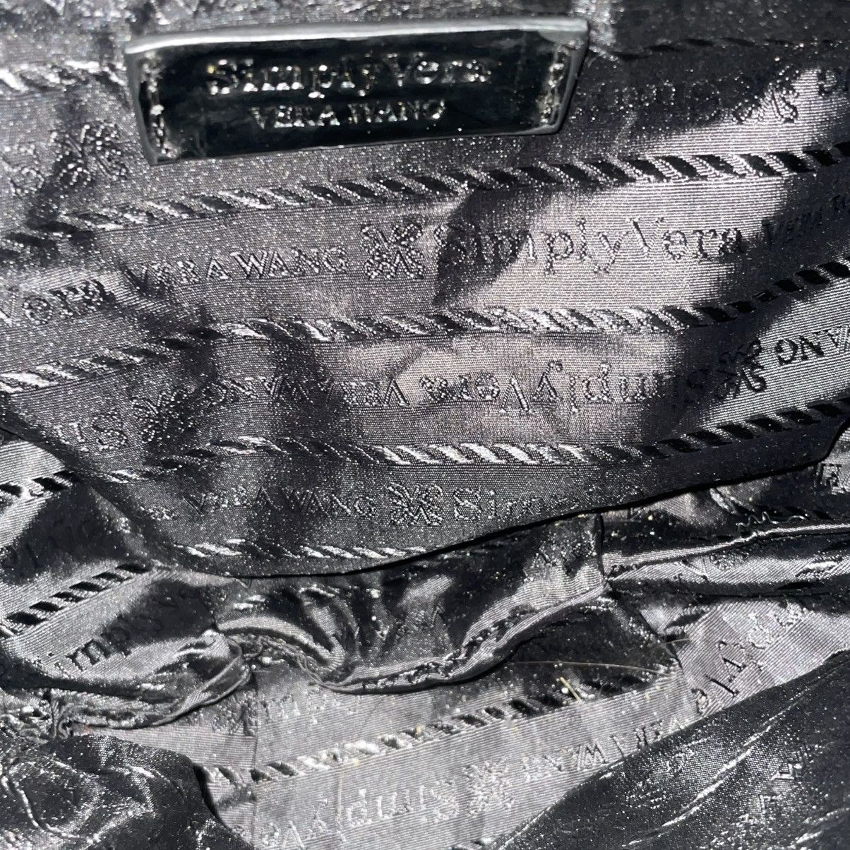 Vera Wang Shiny Snakeskin Iridescent Purse! Size ONE SIZE - 6 Thumbnail