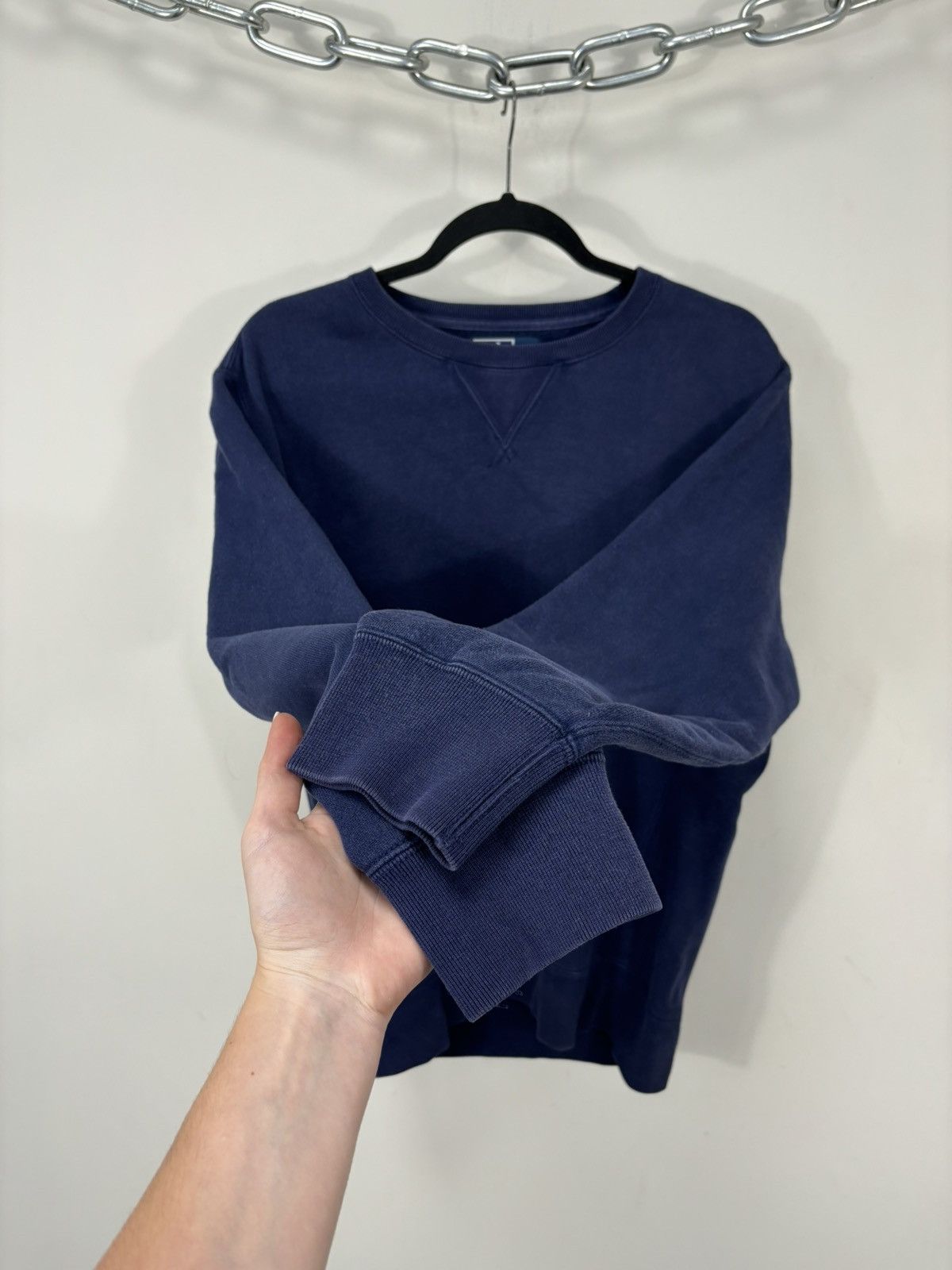 Polo Ralph Lauren Vintage Polo Ralph Lauren Men’s Classic Navy Blue Sweatshirt Size US M / EU 48-50 / 2 - 7 Thumbnail