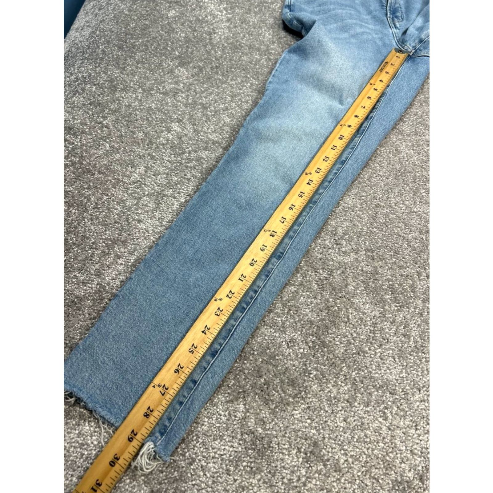 Madewell VINTAGE Madewell Women's Skinny Jeans Tall 23 Blue Denim 26x29 Modern Classic Size 40" / US 18 - 3 Thumbnail
