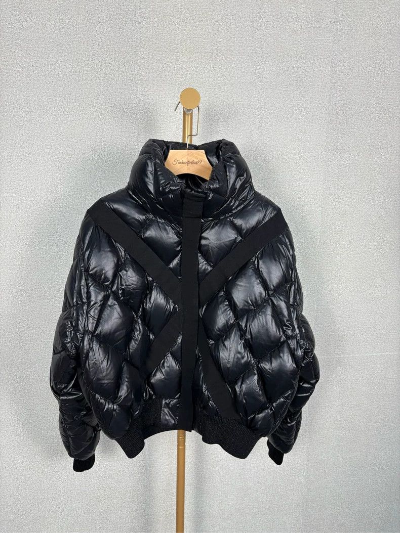 Chanel Chanel Black Quilted Down Jacket - dmc Size M / US 6-8 / IT 42-44 - 1 Thumbnail