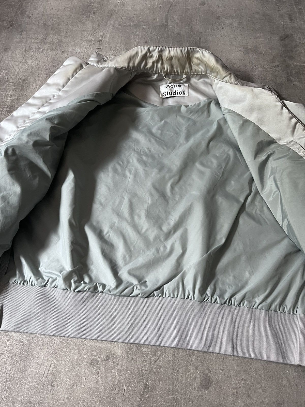 Acne Studios Acne Studios S/S 2017 Mito silver nylon jacket Size US M / EU 48-50 / 2 - 21 Thumbnail