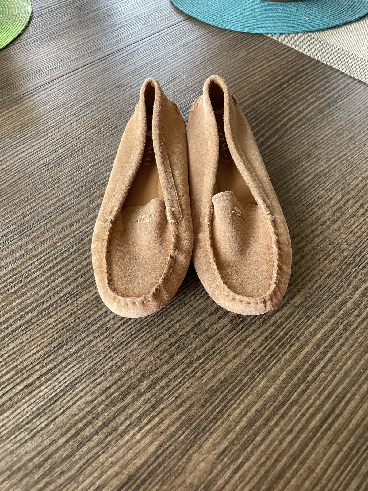 Coach Coach Amber Suede Driving Moccasins Size US 7.5 / IT 37.5 - 2 Thumbnail