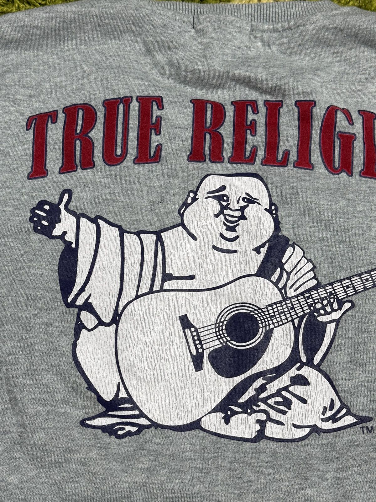 True Religion Mens Vintage True Religion Sweatshirt Japanese style Size US L / EU 52-54 / 3 - 2 Thumbnail