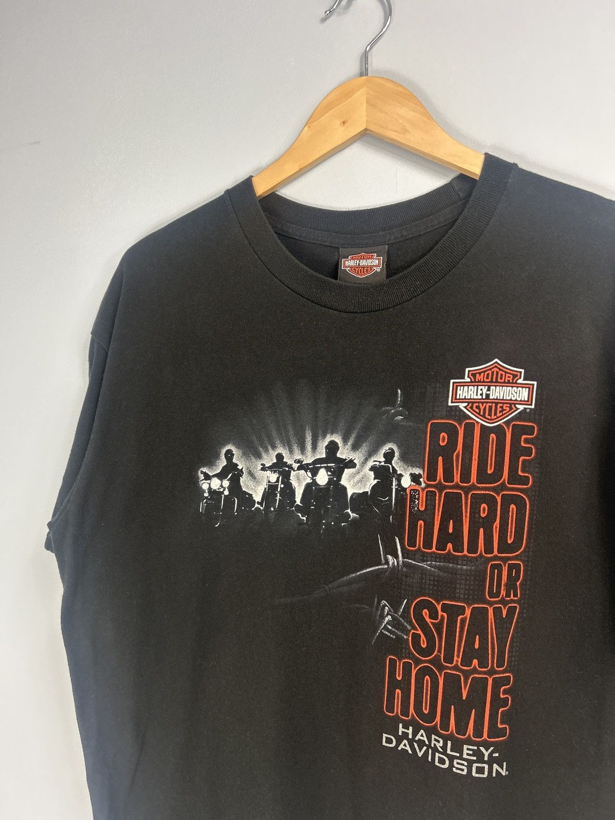 Harley Davidson Harley Davidson Legendary Motorcycles Eagle Tee Size US XL / EU 56 / 4 - 2 Thumbnail