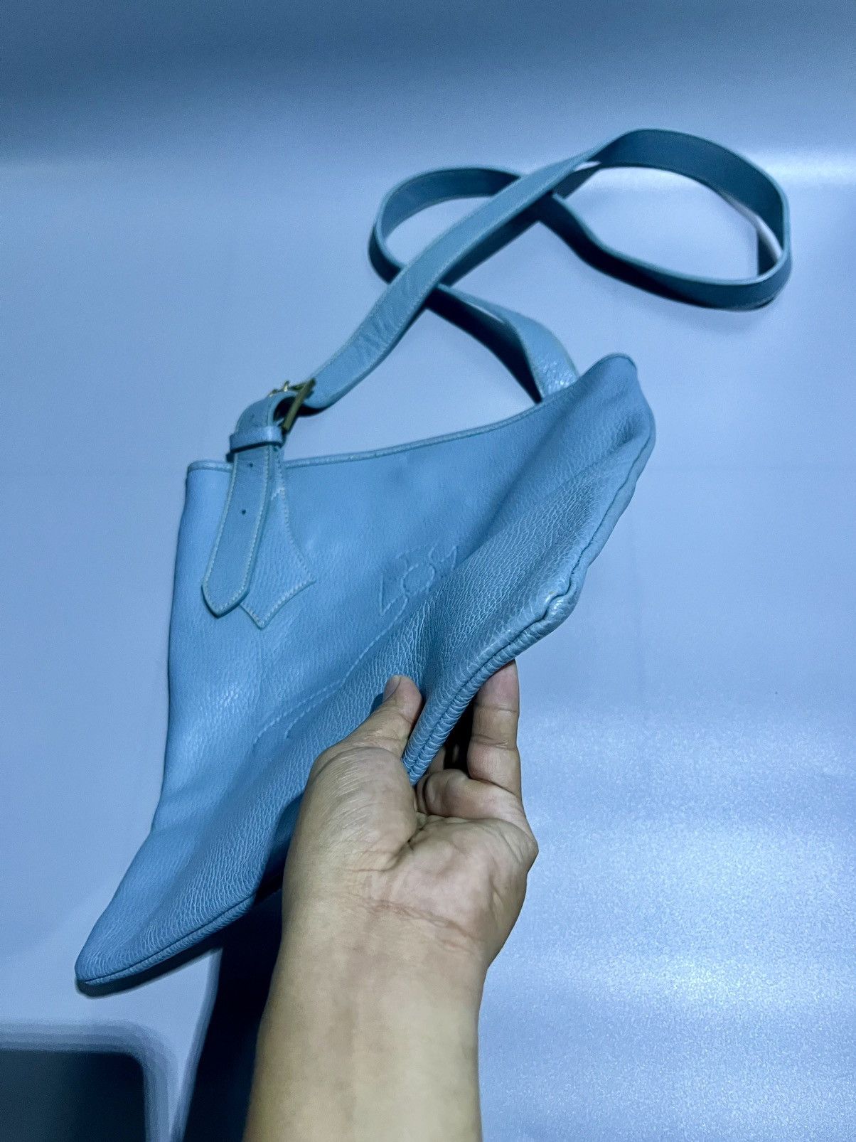 Vivienne Westwood Vivienne Westwood Blue LeatherCrossbody Bag Size ONE SIZE - 9 Thumbnail