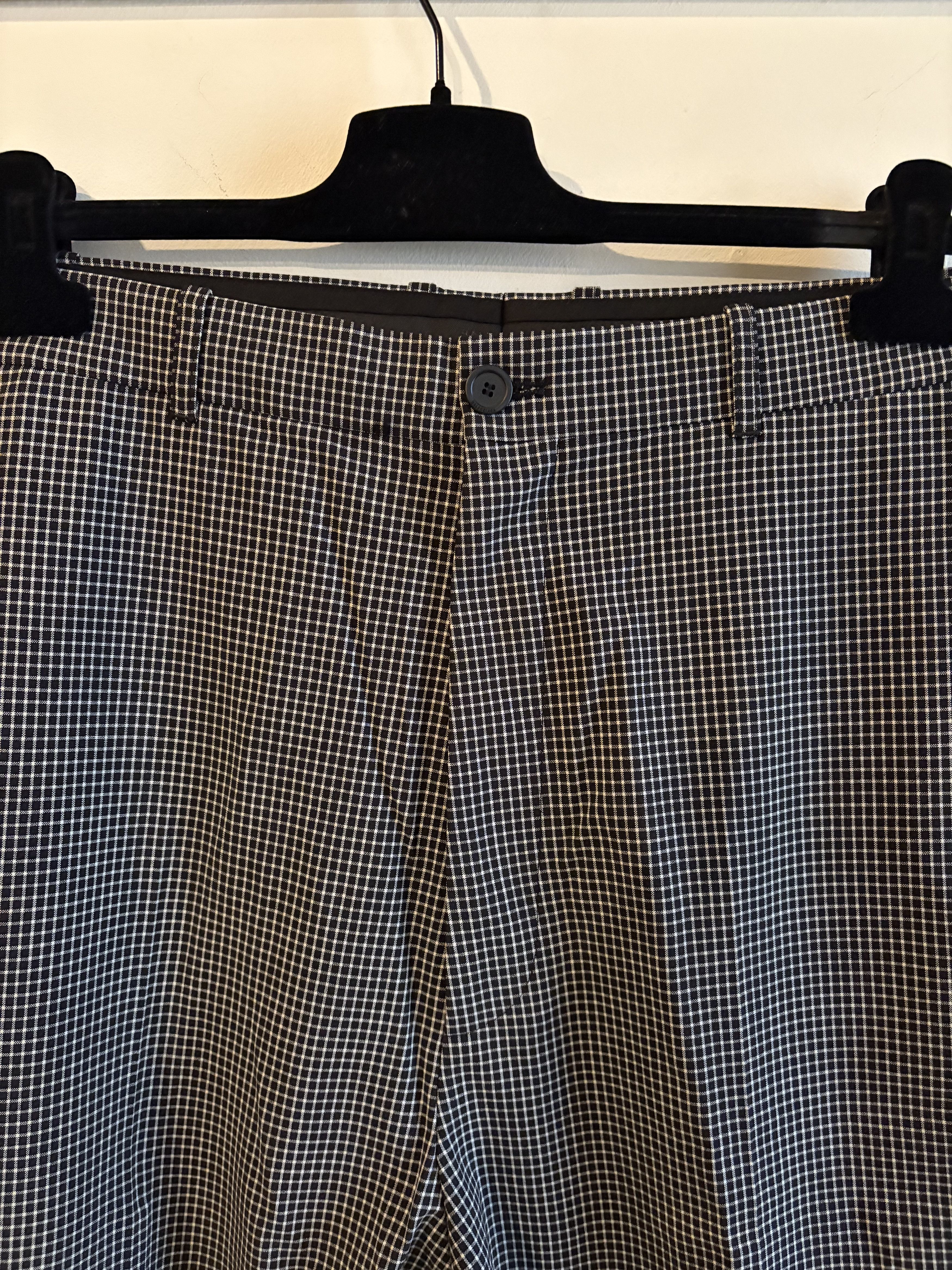 Balenciaga Balenciaga Check Pants Size 44R - 3 Thumbnail