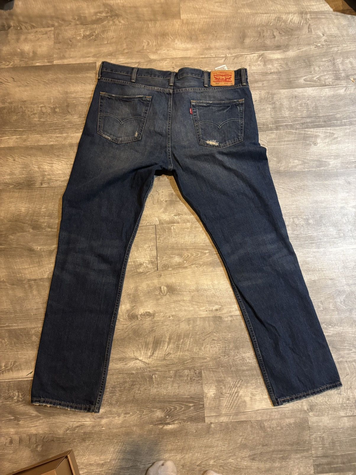 Levi's 511 Distressed Baggy Levi’s Size US 42 / EU 58 - 2 Thumbnail
