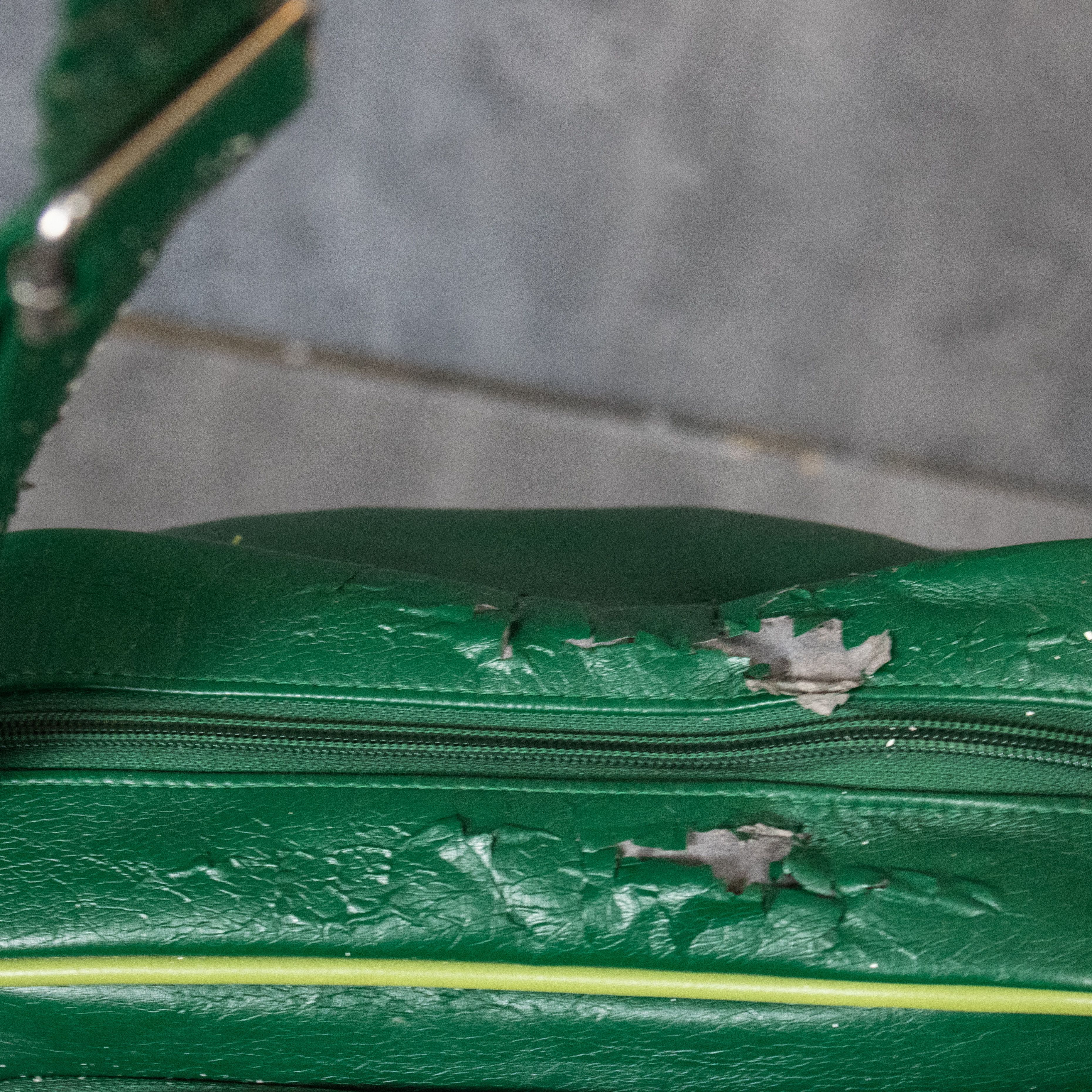 Adidas Vintage 1990's Adidas Faux Leather Forest Green Shoulder Bag Size ONE SIZE - 4 Thumbnail