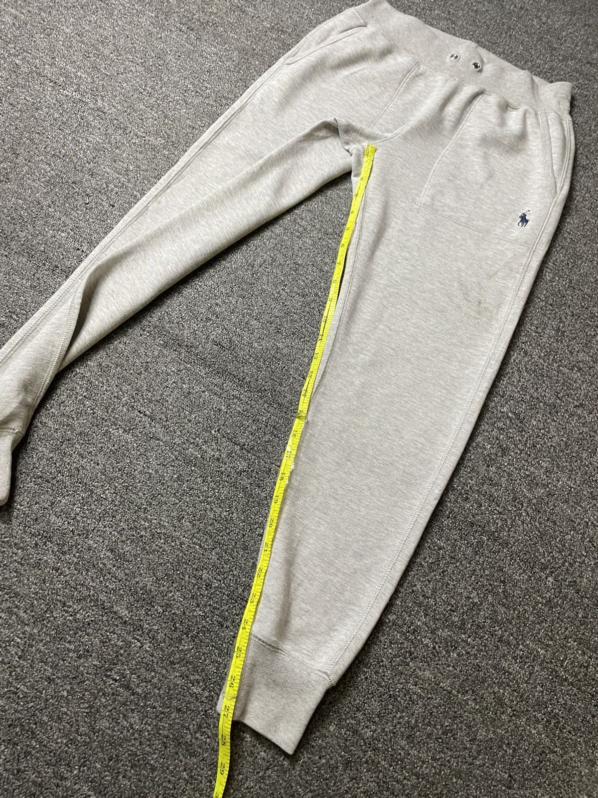 Japanese Brand × Polo Ralph Lauren × Vintage Polo Ralph Lauren Cotton Mesh Jogger Pants (105) Size US 26 / EU 42 - 4 Thumbnail