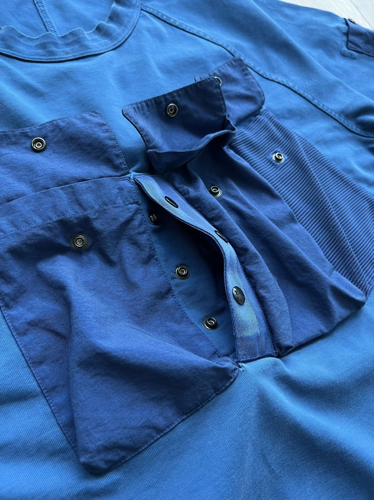 C.P. Company Sample C.P. Company Mixed Heavy Lens Sweatshirt Blue Size US L / EU 52-54 / 3 - 10 Thumbnail