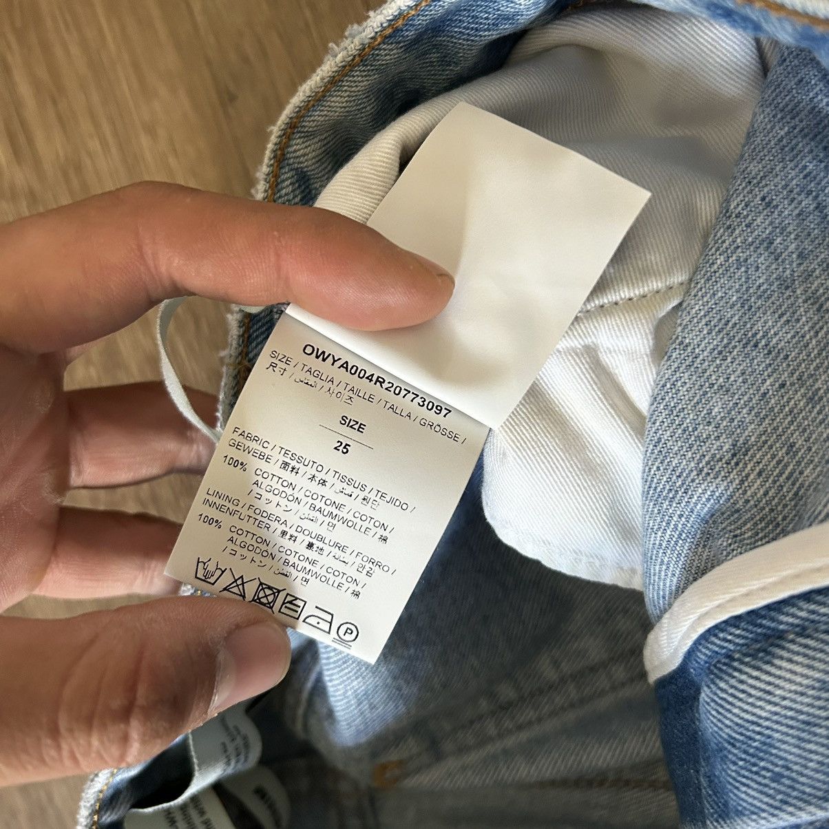 Off-White Off white denim jeans pink Size 25" / US 0 / IT 36 - 4 Thumbnail