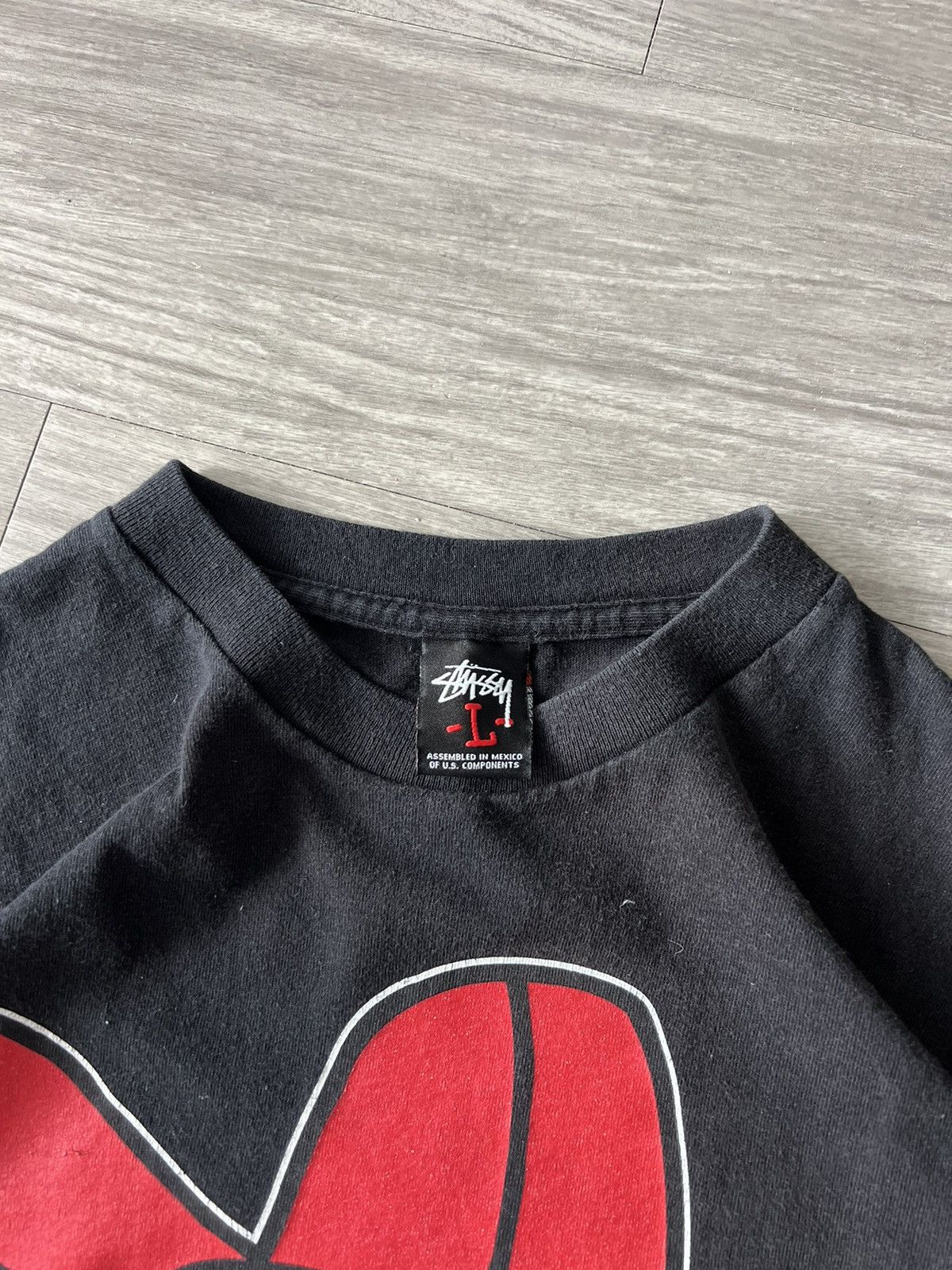 Stussy × Vintage Vintage Stussy Wayback Throwback Tee Size US L / EU 52-54 / 3 - 3 Thumbnail