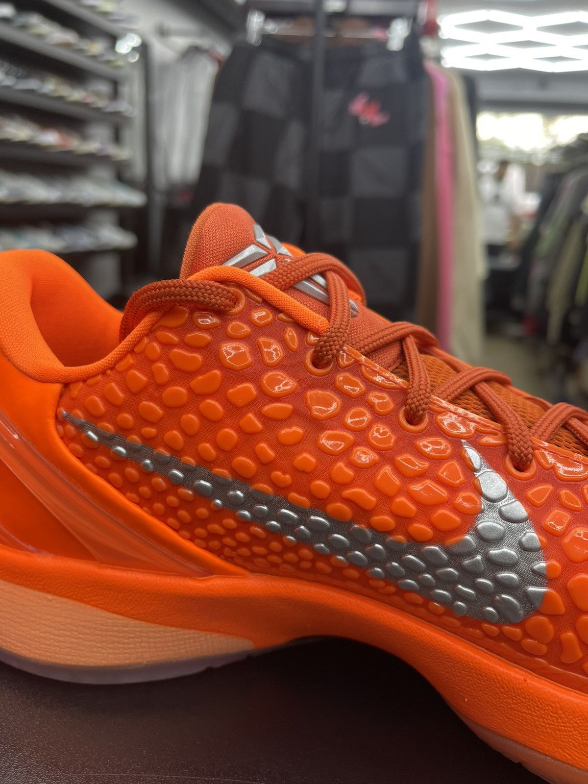 Nike Size 7y - Nike Kobe 6 Protro Total Orange Brand New! Size US 7 / EU 40 - 8 Thumbnail