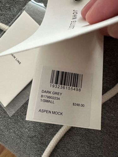 John Elliott John Elliott Dark Grey Aspen Mock Hoodie Size US S / EU 44-46 / 1 - 3 Thumbnail