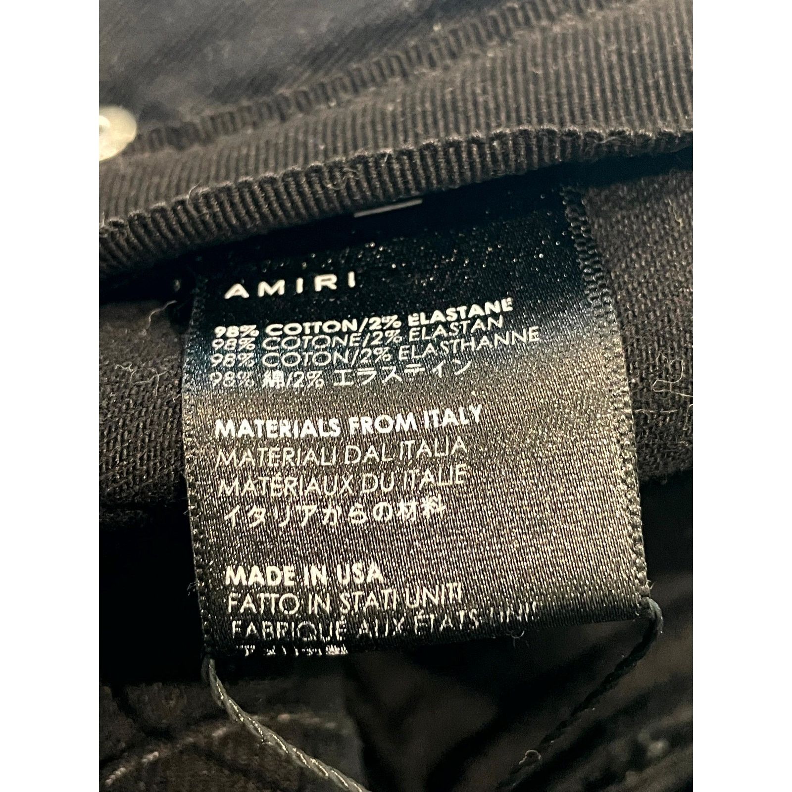 Amiri Amiri Black & Red Stripe Jeans Size US 34 / EU 50 - 5 Thumbnail
