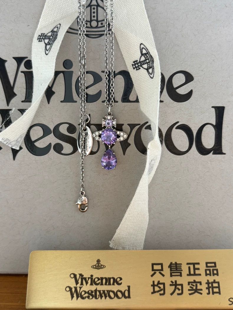 Vivienne Westwood Vivienne Westwood Human Fish Tears Water Diamond Saturn Pe Size ONE SIZE - 1 Thumbnail