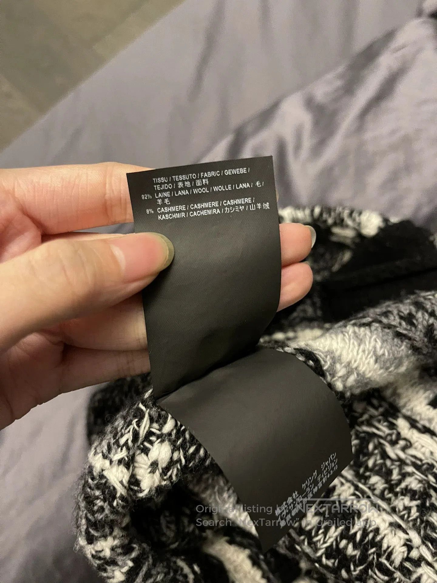 Saint Laurent Paris Saint Laurent Wool Cashmere Blend Sweater. Size US M / EU 48-50 / 2 - 4 Thumbnail