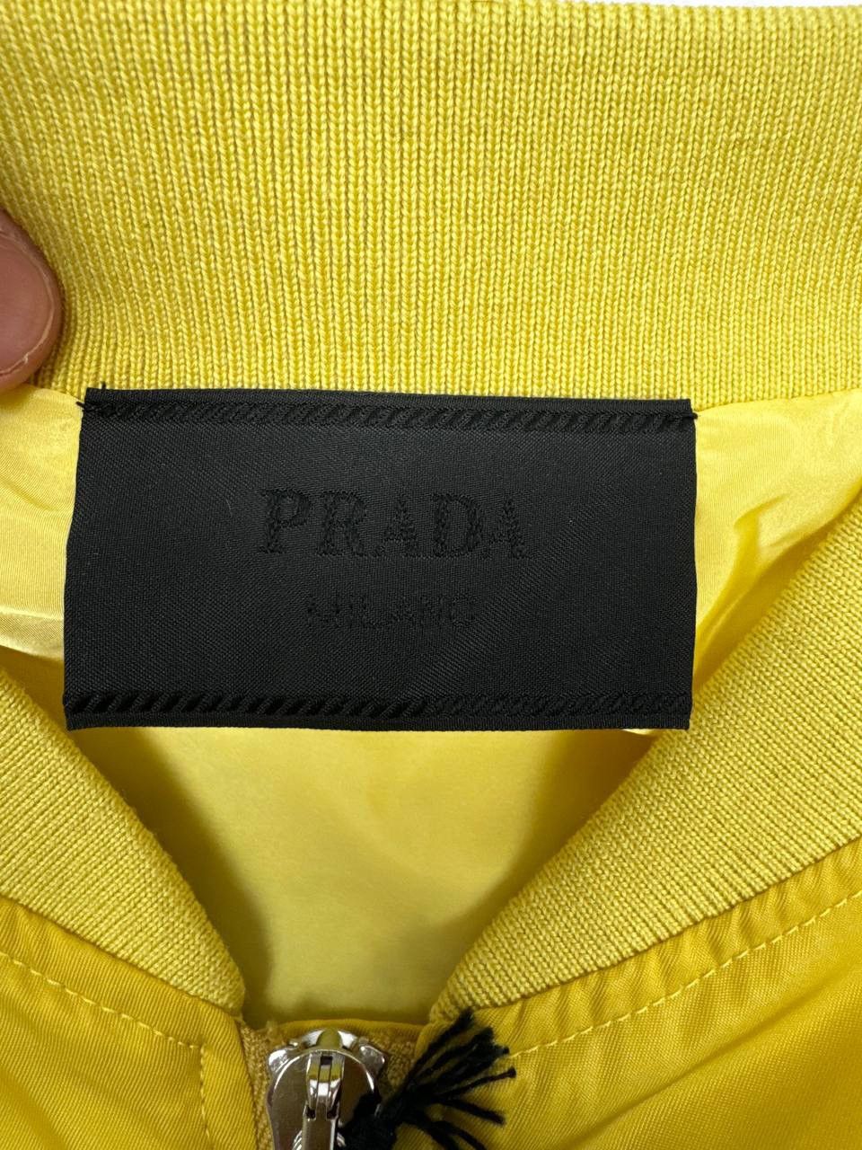 Prada Prada Cargo Pocket Nylon Bomber Jacket Size US XL / EU 56 / 4 - 12 Thumbnail