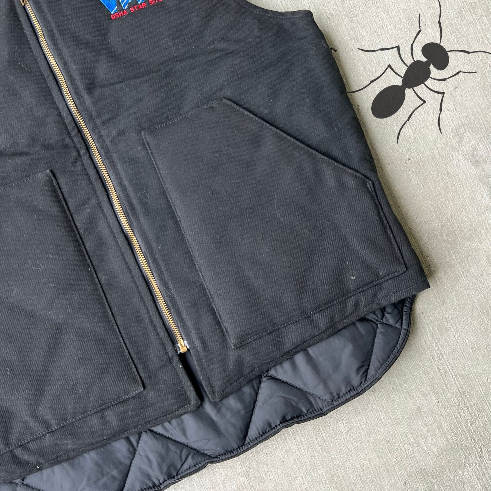 Carhartt × Vintage Carhartt black work wear vest Size US S / EU 44-46 / 1 - 3 Thumbnail