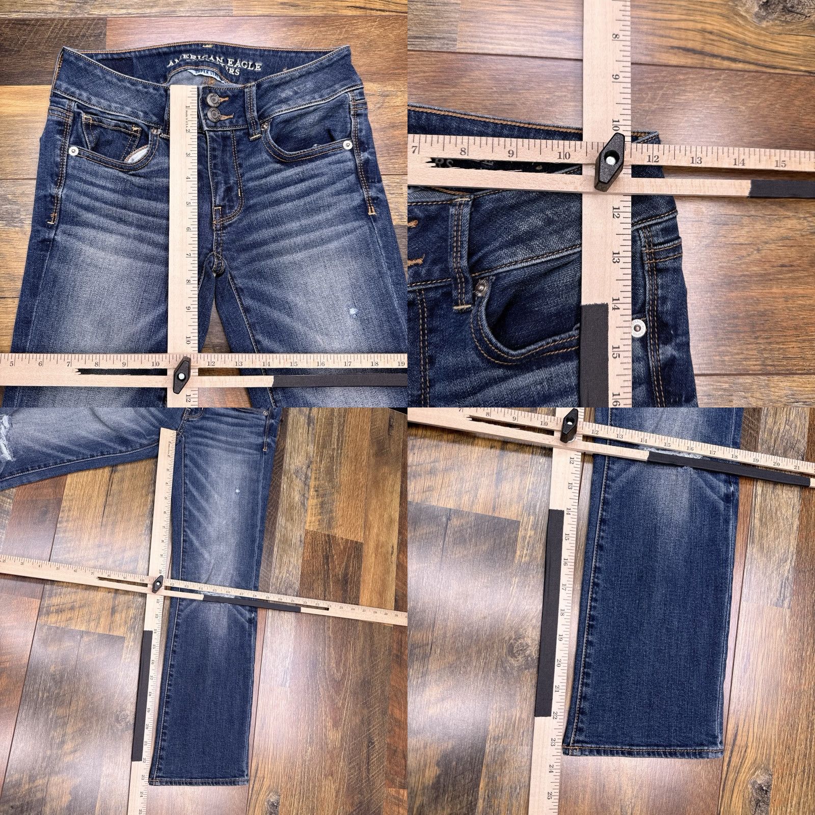 American Eagle Outfitters **American Eagle Artist Crop Jeans Blue Regular Women's 00** User: **American Eagle Artist Crop Jeans Regular Women's 00 Blue** Size 24" / US 00 / IT 34 - 8 Thumbnail