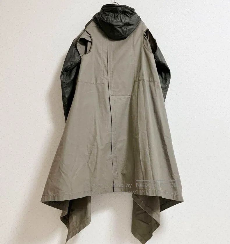 Comme des Garcons Comme Des Garcons Mixed-material patchwork long coat Size S / US 4 / IT 40 - 2 Thumbnail
