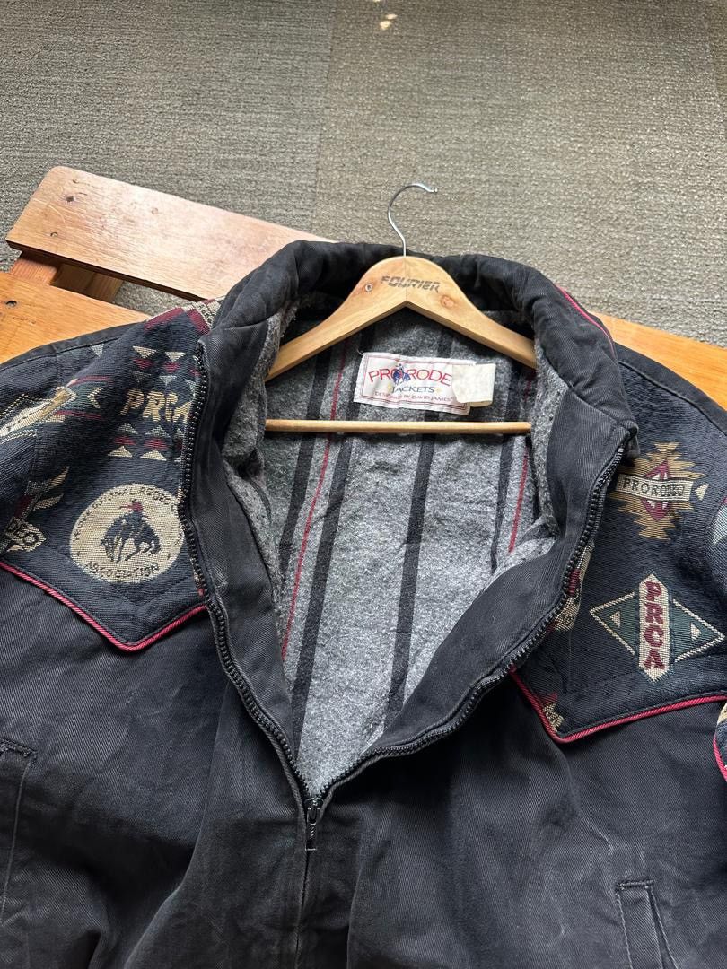 Cowboy Equipment VINTAGE COWBOY PRO RODEO DAVID JAMES JACKET Size US M / EU 48-50 / 2 - 7 Thumbnail