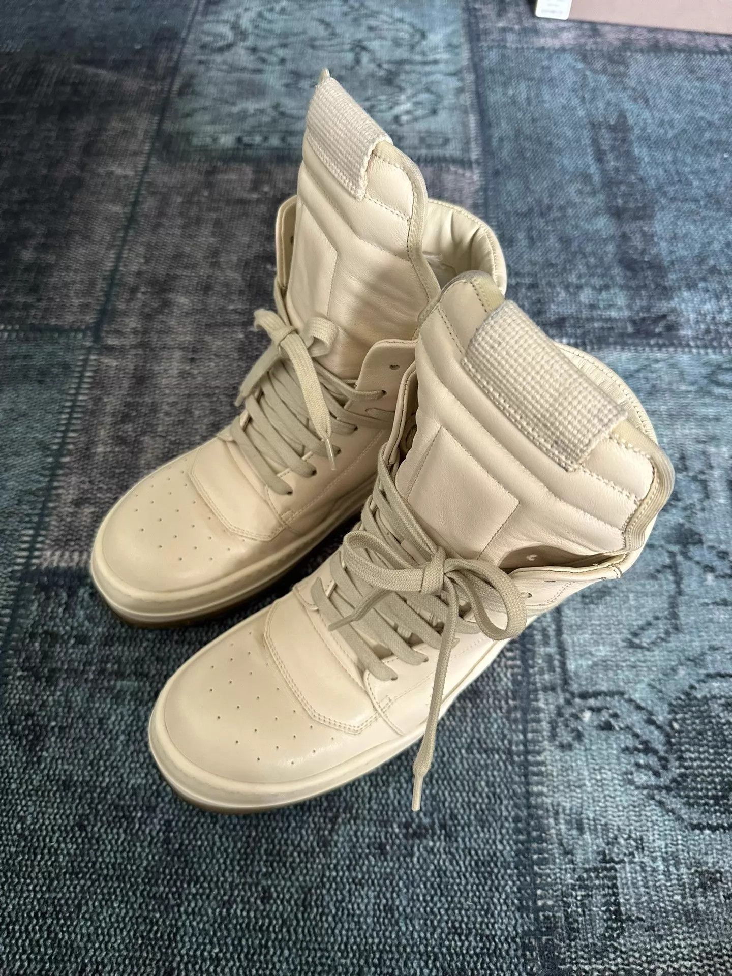 Rick Owens Rick Owens Inverted Triangle White 37 Wear-Resistant Sole Size US 6.5 / IT 36.5 - 5 Thumbnail