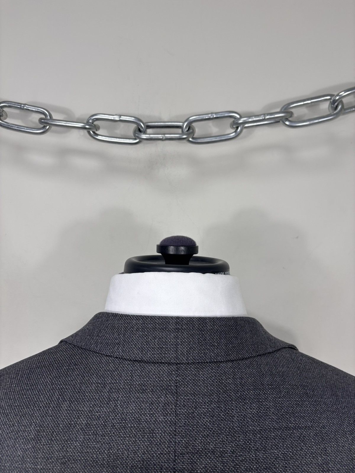 Hugo Boss Hugo Boss Men’s Grey Drago Super 120 Wool Blazer Jacket Size 38R - 14 Thumbnail