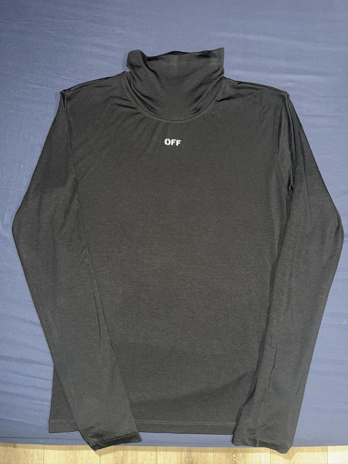 Off-White Off-White Long-Sleeved Jumper Turtle-neck L Size US L / EU 52-54 / 3 - 3 Thumbnail