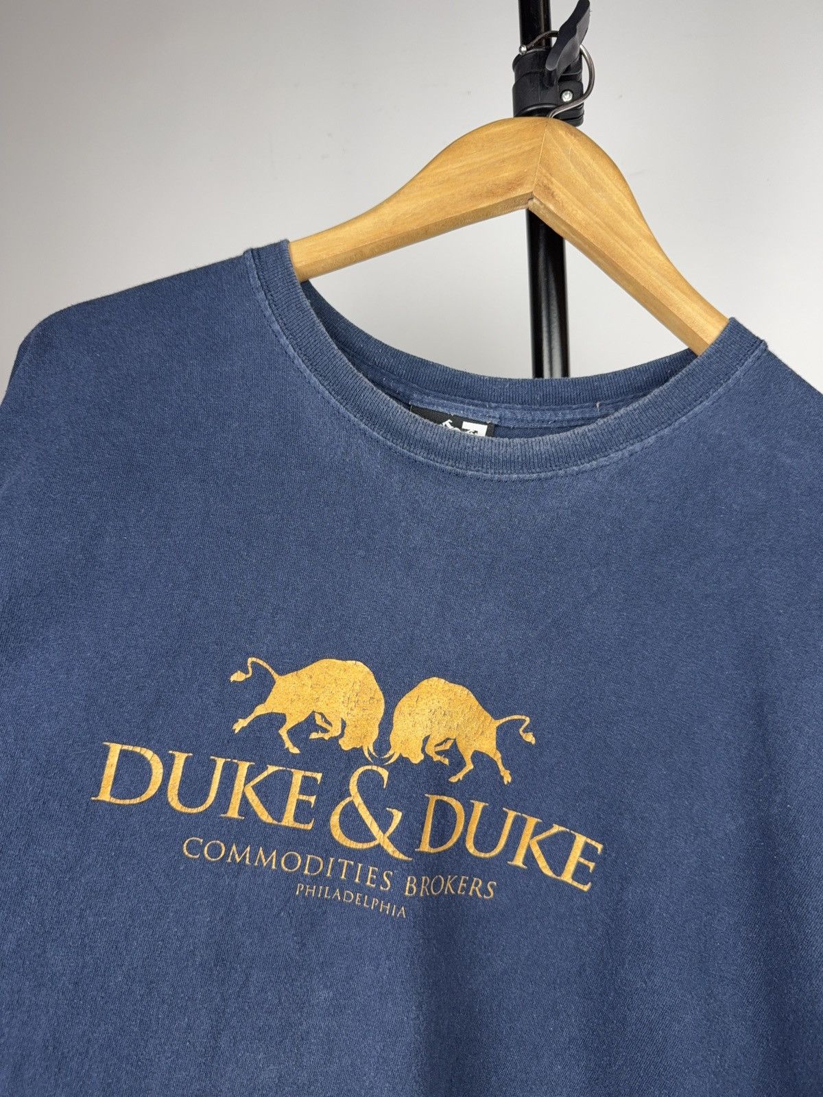 Vintage 90s Duke & Duke Commodities Brokers Trading Places T-Shirt Size US XXL / EU 58 / 5 - 3 Thumbnail