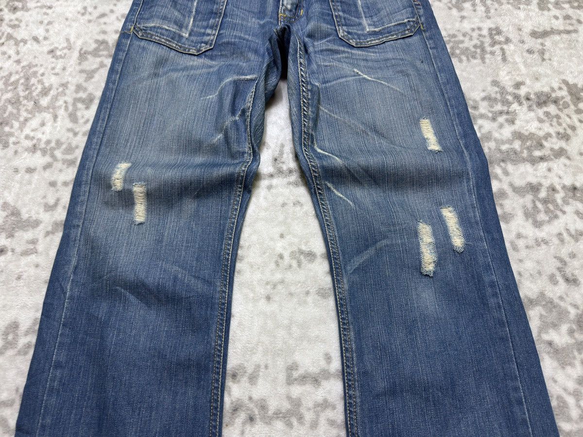 Japanese Brand Vintage Easy Rider Y2K Distressed Regular Fit Workwear Style Size US 30 / EU 46 - 6 Thumbnail
