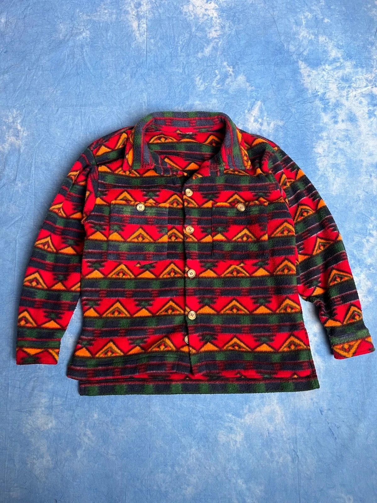 Vintage Vintage 90s Synchilla Fleece Shirt Granola Girl Size US S / EU 44-46 / 1 - 1 Thumbnail