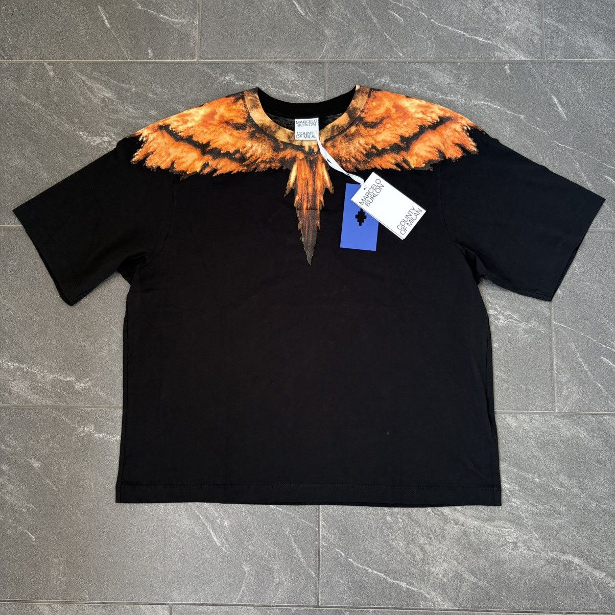 Marcelo Burlon Marcelo Burlon County of Milan Icon Wings basic t-shirt Size US M / EU 48-50 / 2 - 2 Thumbnail