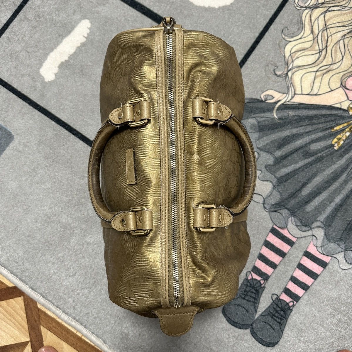Gucci Vintage Gucci Monogram Hand Bag GG Size ONE SIZE - 7 Thumbnail
