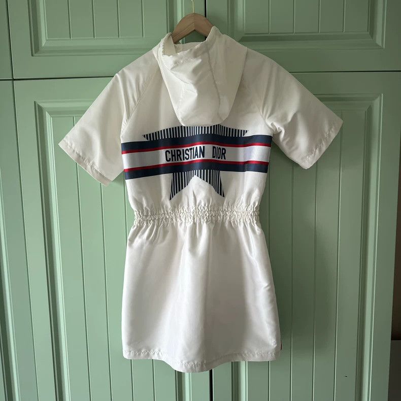 Dior Dior White hooded dress Size XS / US 0-2 / IT 36-38 - 2 Thumbnail